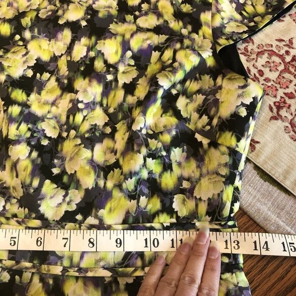 J. Crew Dress Women’s Sz 0 Linen Fit & Flare Cap Sleeve In Clover - Picture 12 of 14